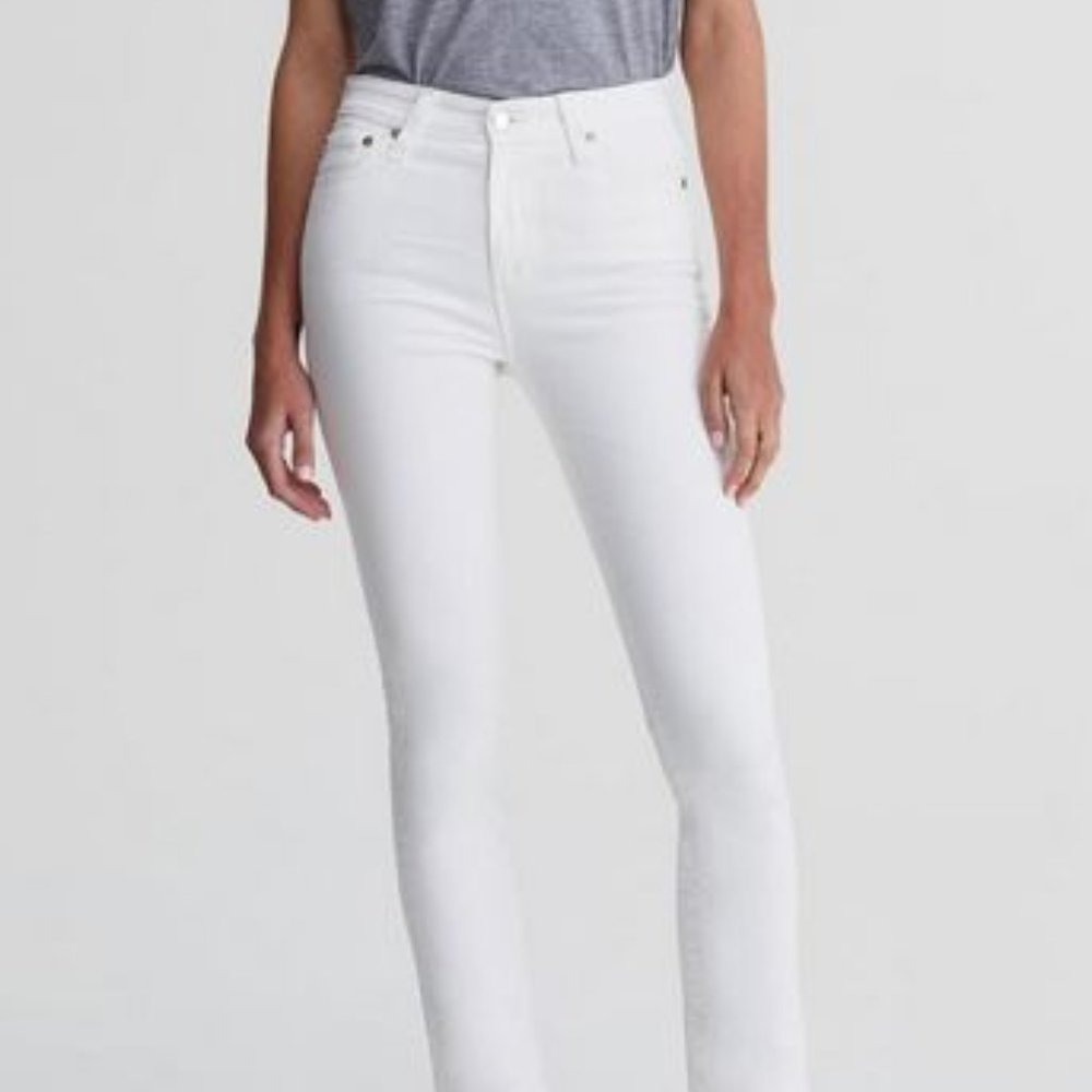 AG Mari high-rise straight in white size 24